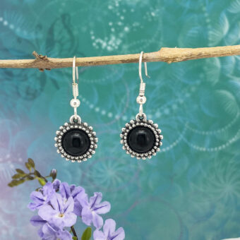 Black Onyx Earrings