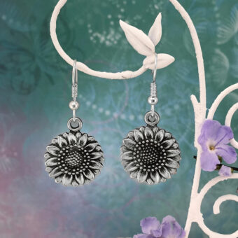 Sunflower Dangle & Drop Earrings