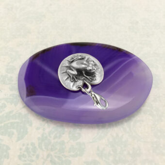 Frog Pewter Charm