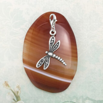 Dragonfly Pewter Charm