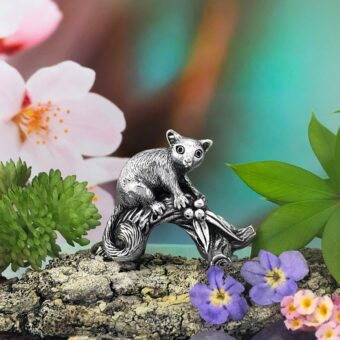 Possum On Branch Australian Souvenir Figurine