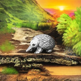 Echidna Australian Souvenir Micro Figurine