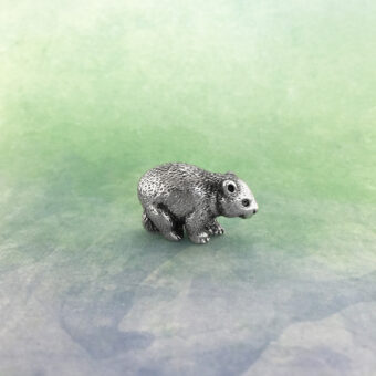 Wombat Australian Souvenir Micro Figurine