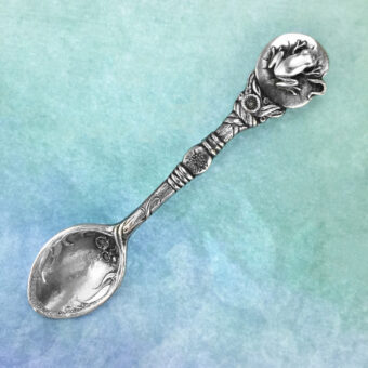 Frog Pewter Spoon