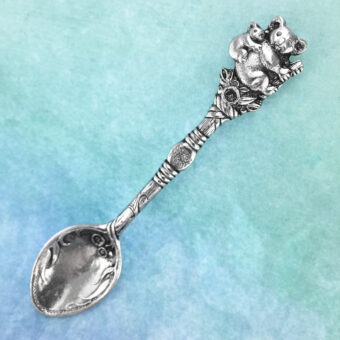 Koala Australian Souvenir Pewter Spoon