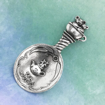Tea Lovers Australian Souvenir Pewter Scoop