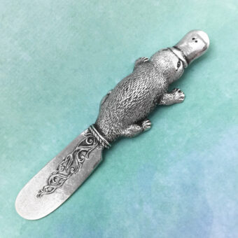 Platypus Australian Souvenir Pewter Pate Knife