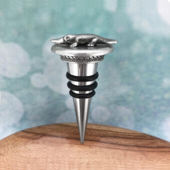 Platypus Pewter Australian Souvenir Bottle Stop