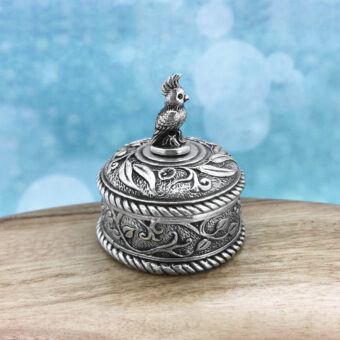 Cockatoo Australian Miniature Souvenir Jewellery Box