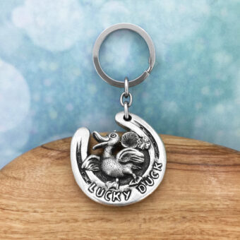 Lucky Duck Keyring