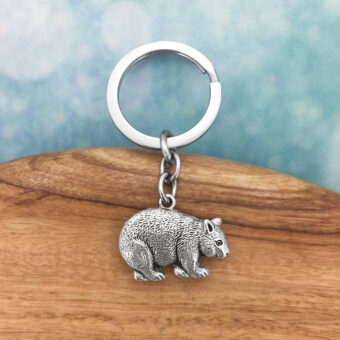 Wombat Australian Souvenir Keyring