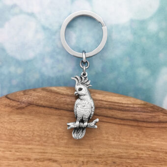 Cockatoo Australian Souvenir Keyring