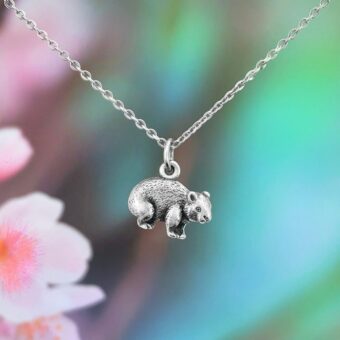 Wombat Australian Souvenir Necklace