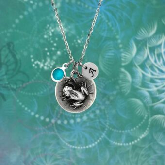 Personalised Frog Necklace