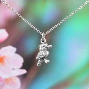 Kookaburra Dainty Minimalist Necklace