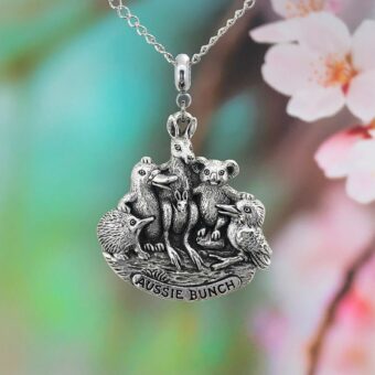 Aussie Bunch Australian Souvenir Long Necklace